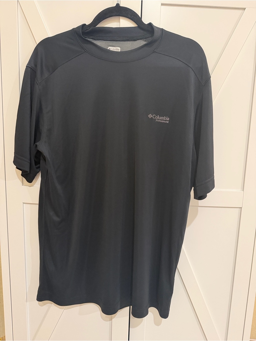 Columbia Black Short-Sleeve Tech Tee